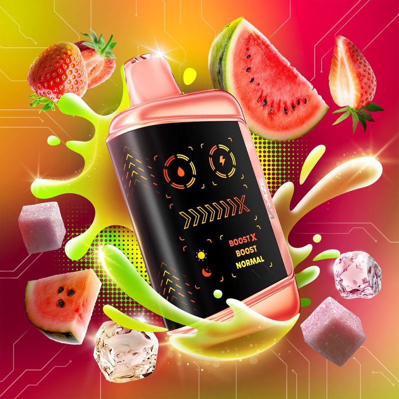 Kraze Mega X 48K Disposable Tangy Strawberry Watermelon G Ice