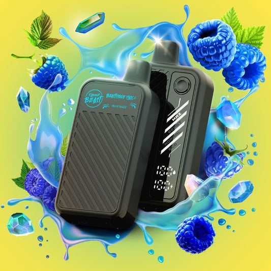 Flavour Beast Disposable Gushin Mode Max 2 50K Blue Razz ONT