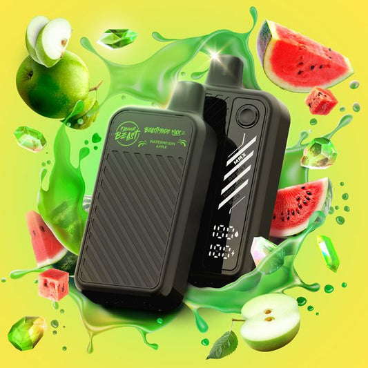 Flavour Beast Disposable Gushin Mode Max 2 50K Watermelon Apple ONT