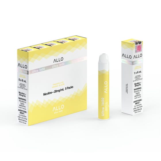 Allo Ultra Disposable 1600 Pineapple Ice