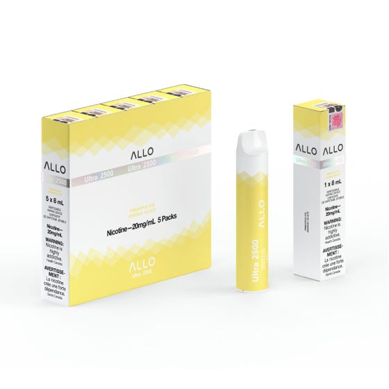 Allo Ultra Disposable 2500 Pineapple Ice (20mg) ONT