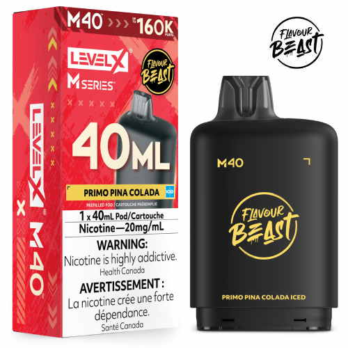 Level X Flavour Beast M Series Pod 40ml Primo Pina Colada Ice