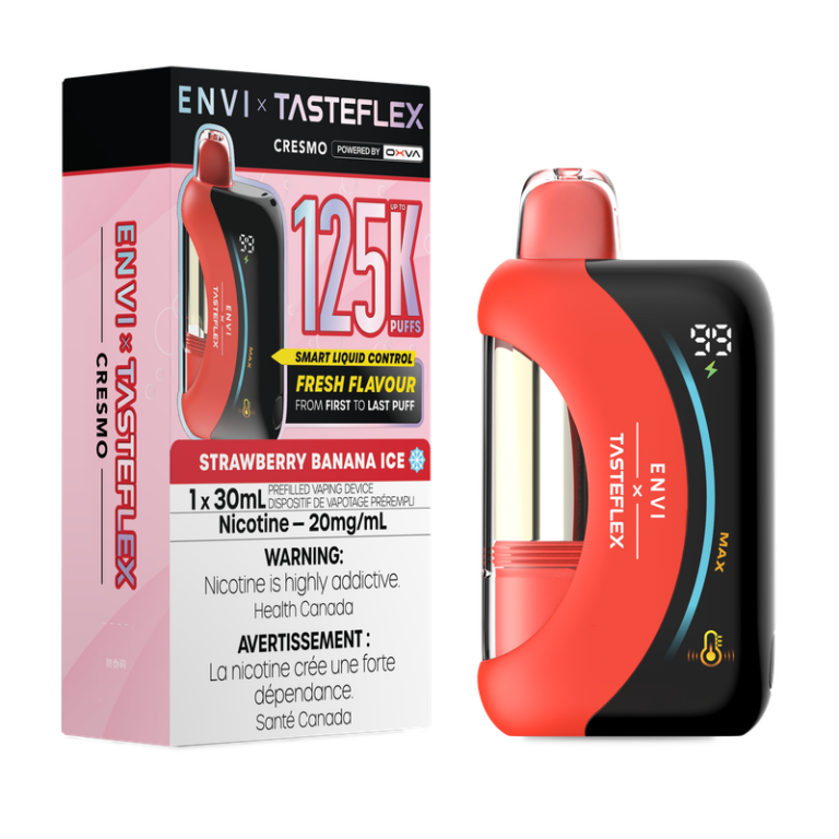 ENVI X TasteFlex Cresmo 125K     Strawberry Banana Ice