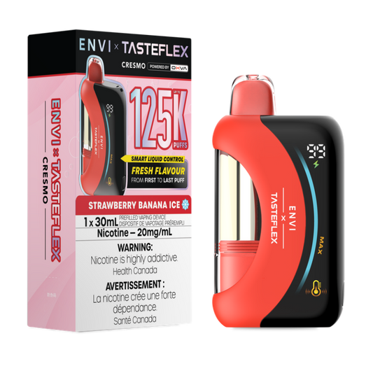 ENVI X TasteFlex Cresmo 125K     Strawberry Banana Ice