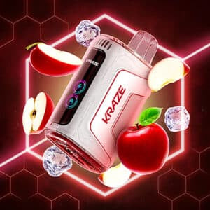 Kraze HD7K Disposable Red Apple Ice