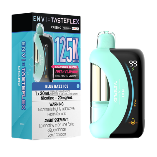 ENVI X TasteFlex Cresmo 125K  Blue Razz Ice