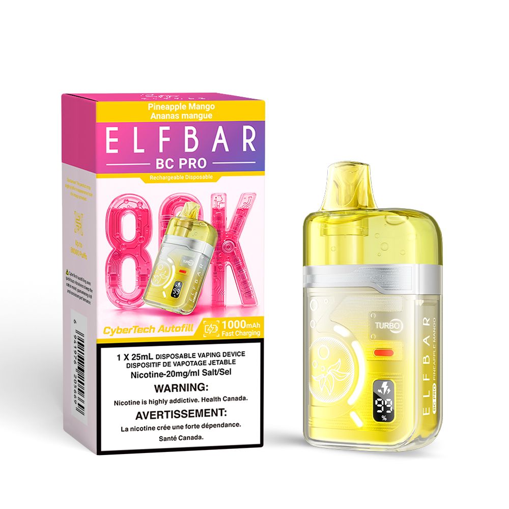 ELF BAR Disposable BC Pro 80K Pineapple Mango