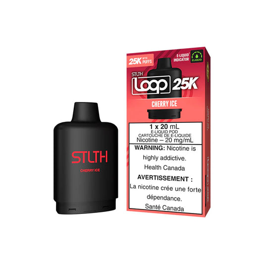 STLTH LOOP 25K Pods Cherry Ice ONT