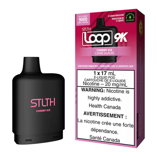 STLTH LOOP 9K Pods Cherry Ice