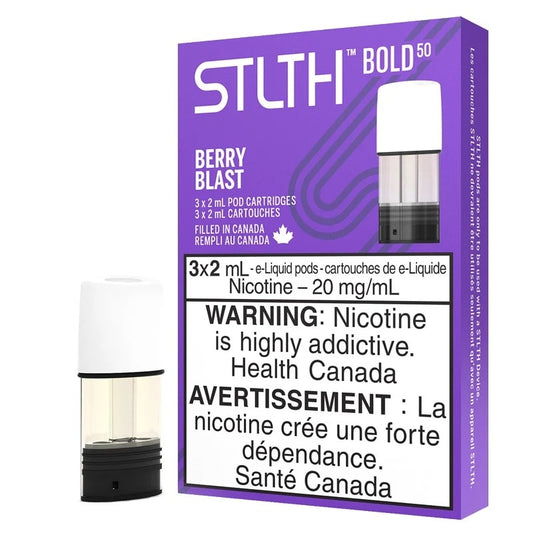 STLTH PODS BOLD50 Berry Blast (3x2ml)