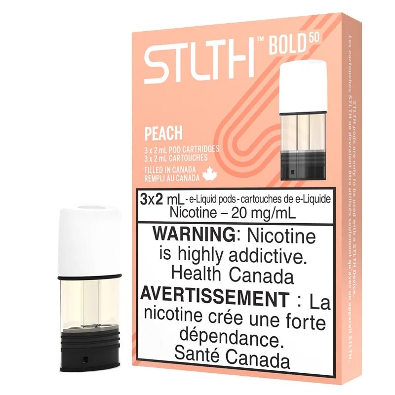 STLTH PODS BOLD50 Peach (3x2ml)