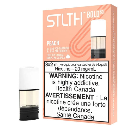 STLTH PODS BOLD50 Peach (3x2ml)