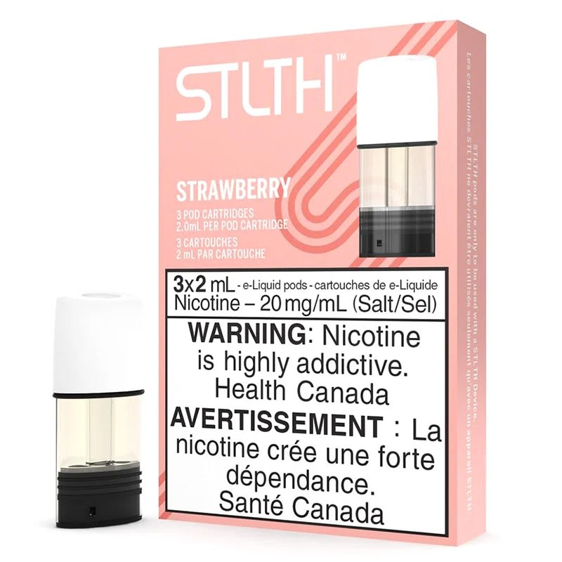 STLTH PODS Nic Free Strawberry (3x2ml)