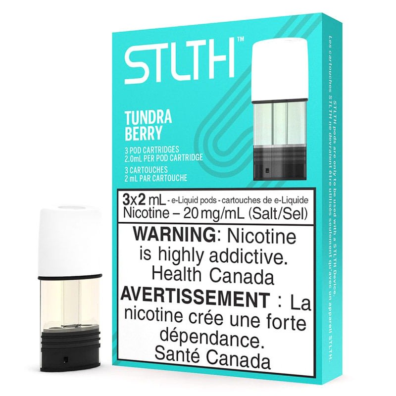 STLTH PODS Nic Free Tundra Berry (3x2ml)