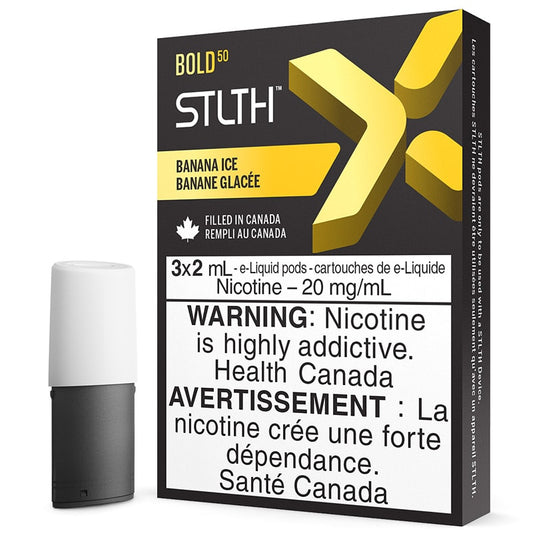 STLTH PODS X BOLD50 Banana Ice (3x2ml)