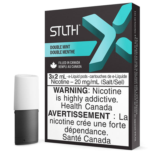 STLTH PODS X Double Mint (3x2ml) ONT