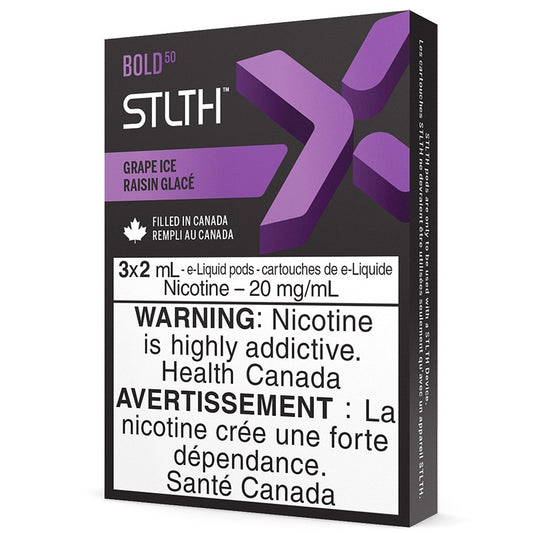 STLTH PODS X BOLD50 Grape Ice(3x2ml)