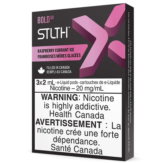 STLTH PODS X BOLD50 Raspberry Currant Ice(3x2ml)