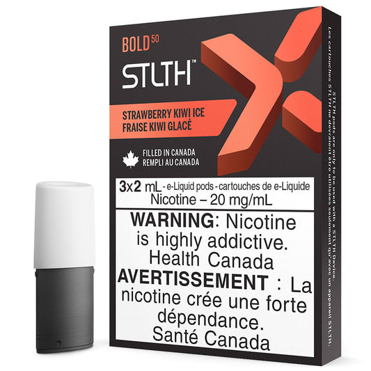 STLTH PODS X BOLD50 Strawberry Kiwi Ice (3x2ml)