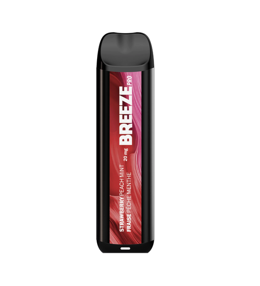 Breeze Smoke Pro Disposable Strawberry Peach Mint 4ml ONT
