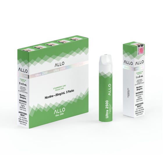 Allo Ultra Disposable 2500 Strawberry Kiwi (20mg) ONT