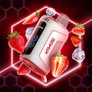 Kraze HD7K Disposable Strawberry Ice