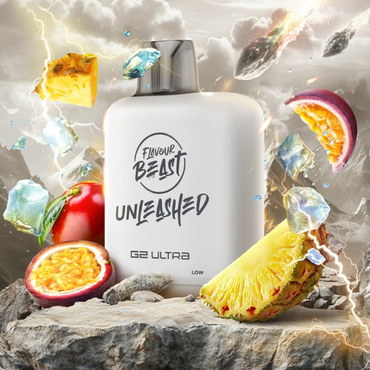 Flavour Beast G2 Ultra Level X PODS Unleashed Epic Tropical Storm Iced ONT