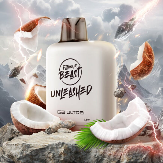Flavour Beast G2 Ultra Level X PODS Unleashed Epic Coconut ONT