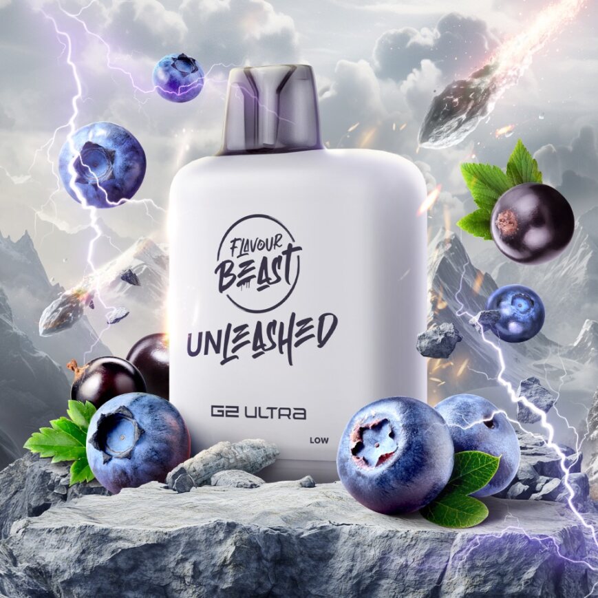 Flavour Beast G2 Ultra Level X PODS Unleashed Epic Dark Berries ONT