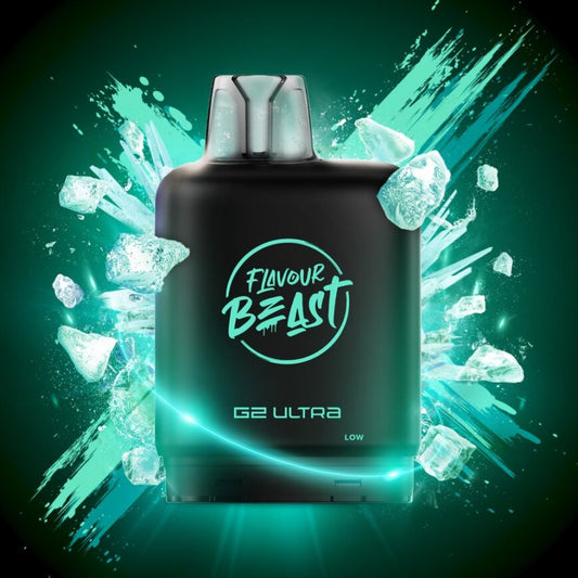 Flavour Beast G2 Ultra Level X PODS Extreme Mint Iced ONT