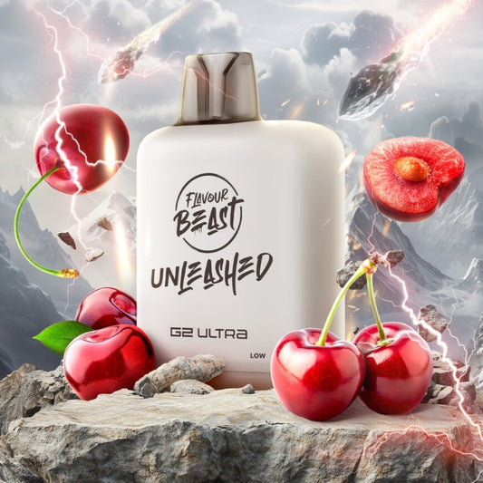 Flavour Beast G2 Ultra Level X PODS Unleashed Epic Cherry ONT