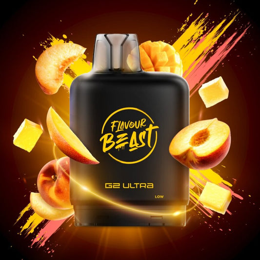Flavour Beast G2 Ultra Level X PODS Mad Mango Peach ONT