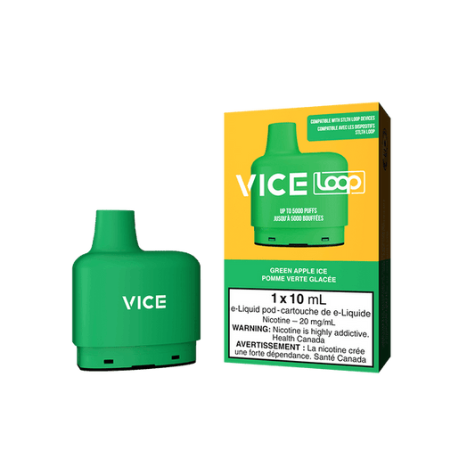 VICE LOOP pods Green Apple Ice