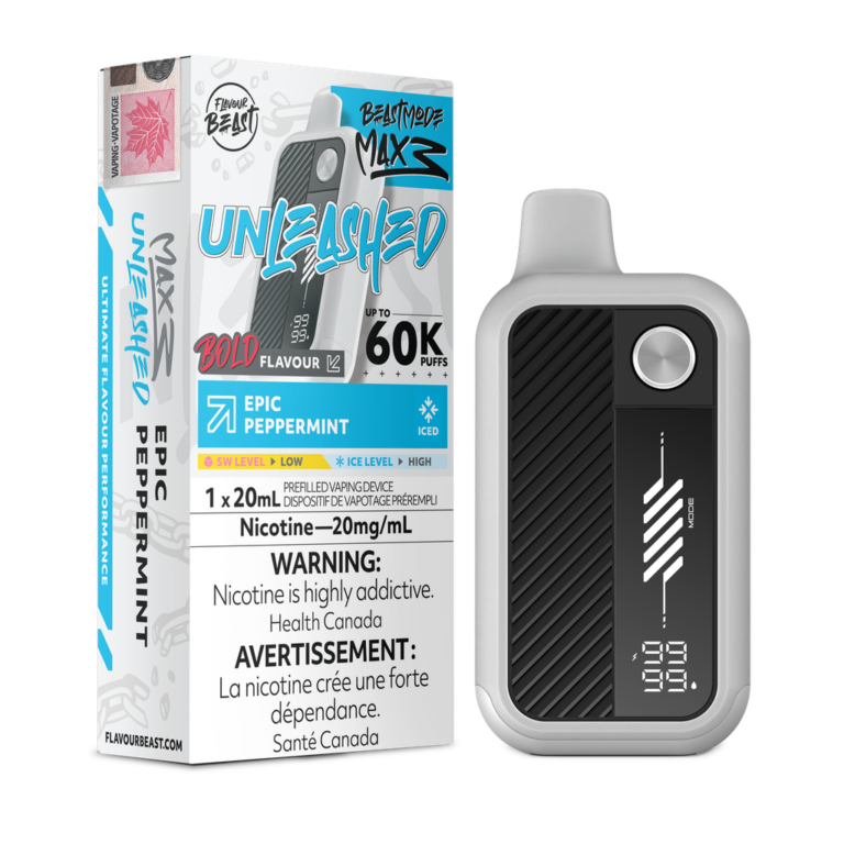 Flavour Beast Disposable Mode Max 3 60K Unleashed Epic Peppermint ONT