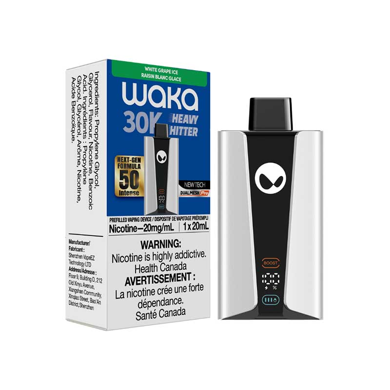 Waka 30K Intense 50 Disposable White Grape Ice