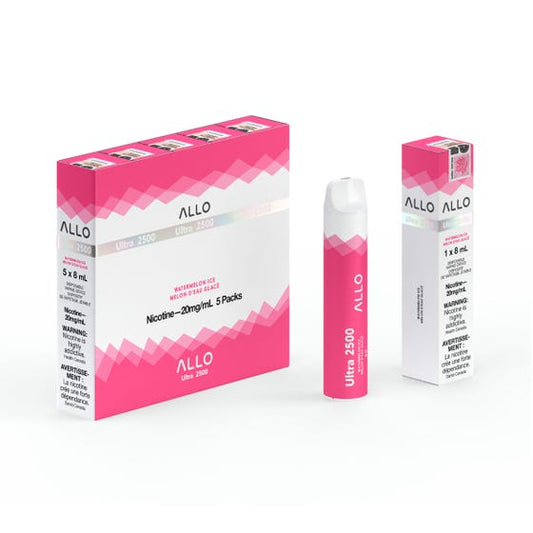 Allo Ultra Disposable 2500 Watermelon Ice (20mg) ONT