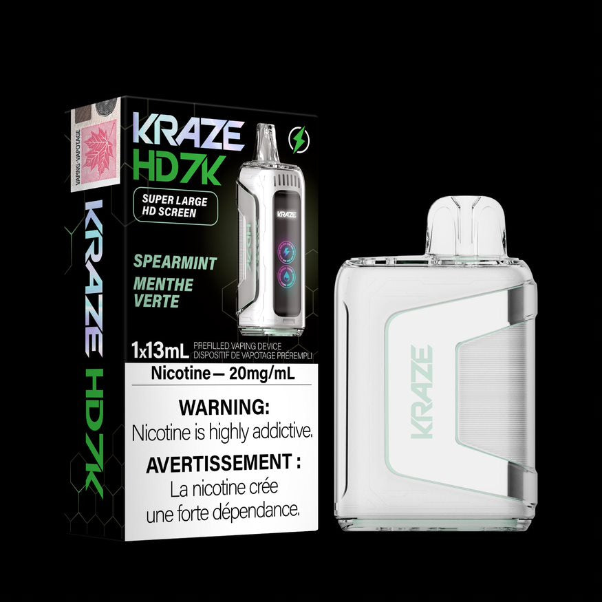 Kraze HD7K Disposable Spearmint