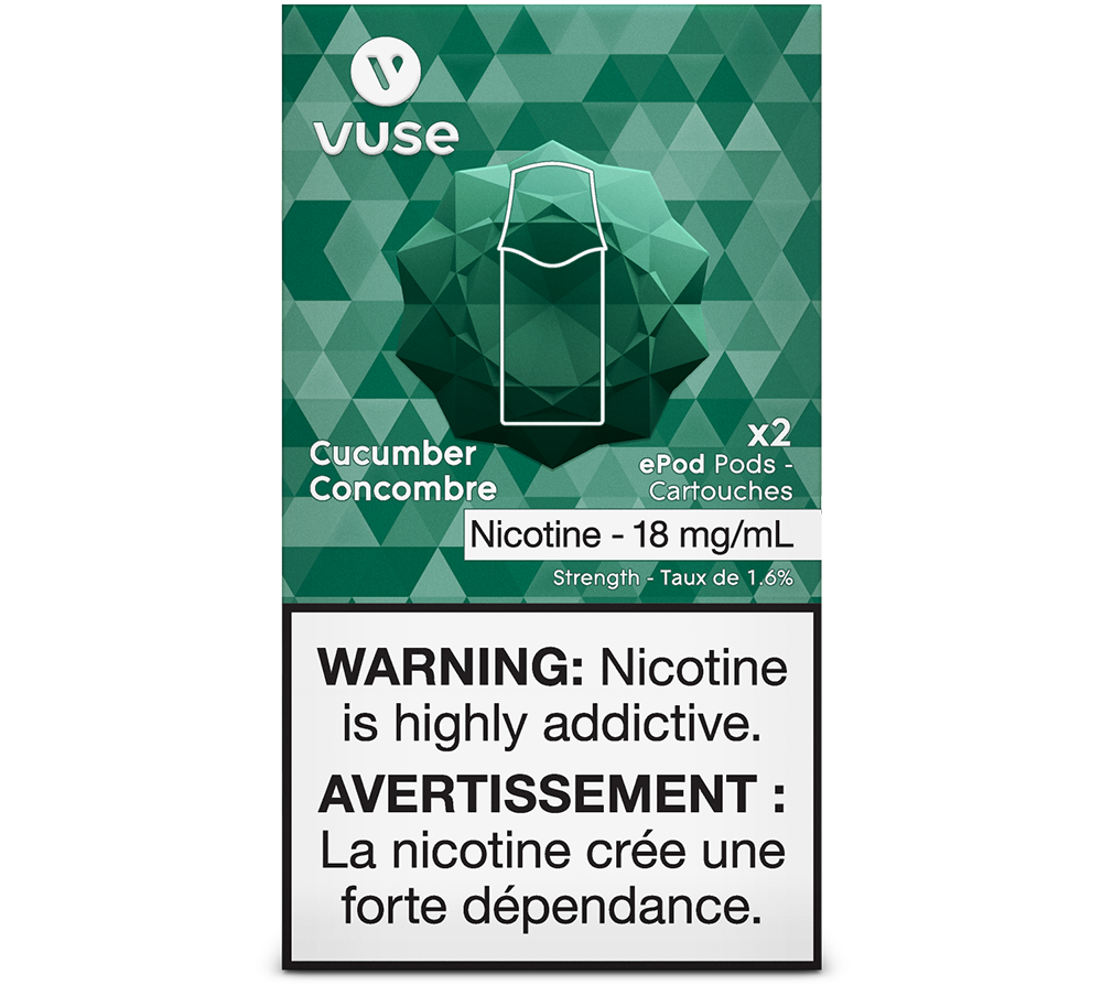 Vuse ePod Cucumber Pods (2x) ONT