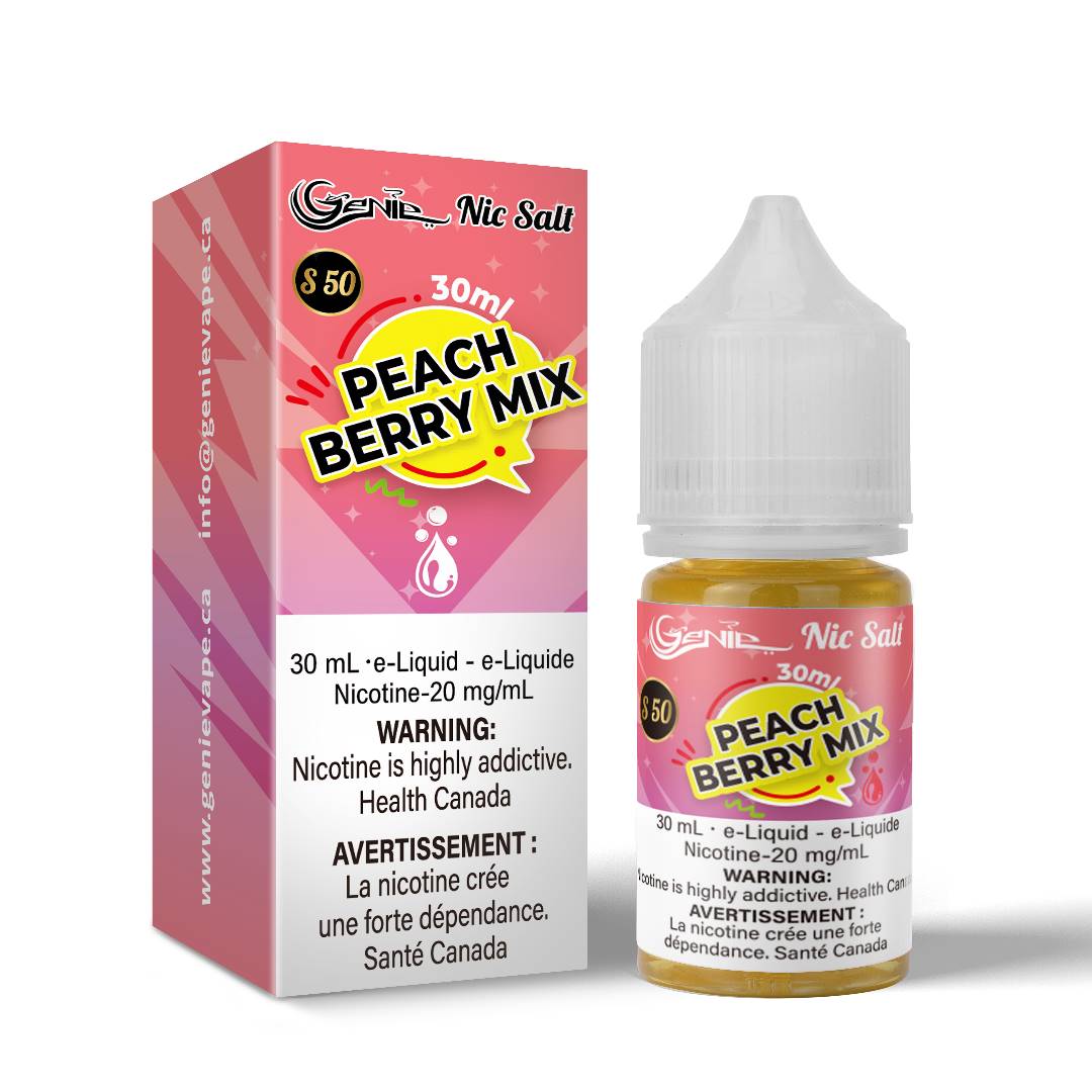 Genie Salts Peach Berry Mix