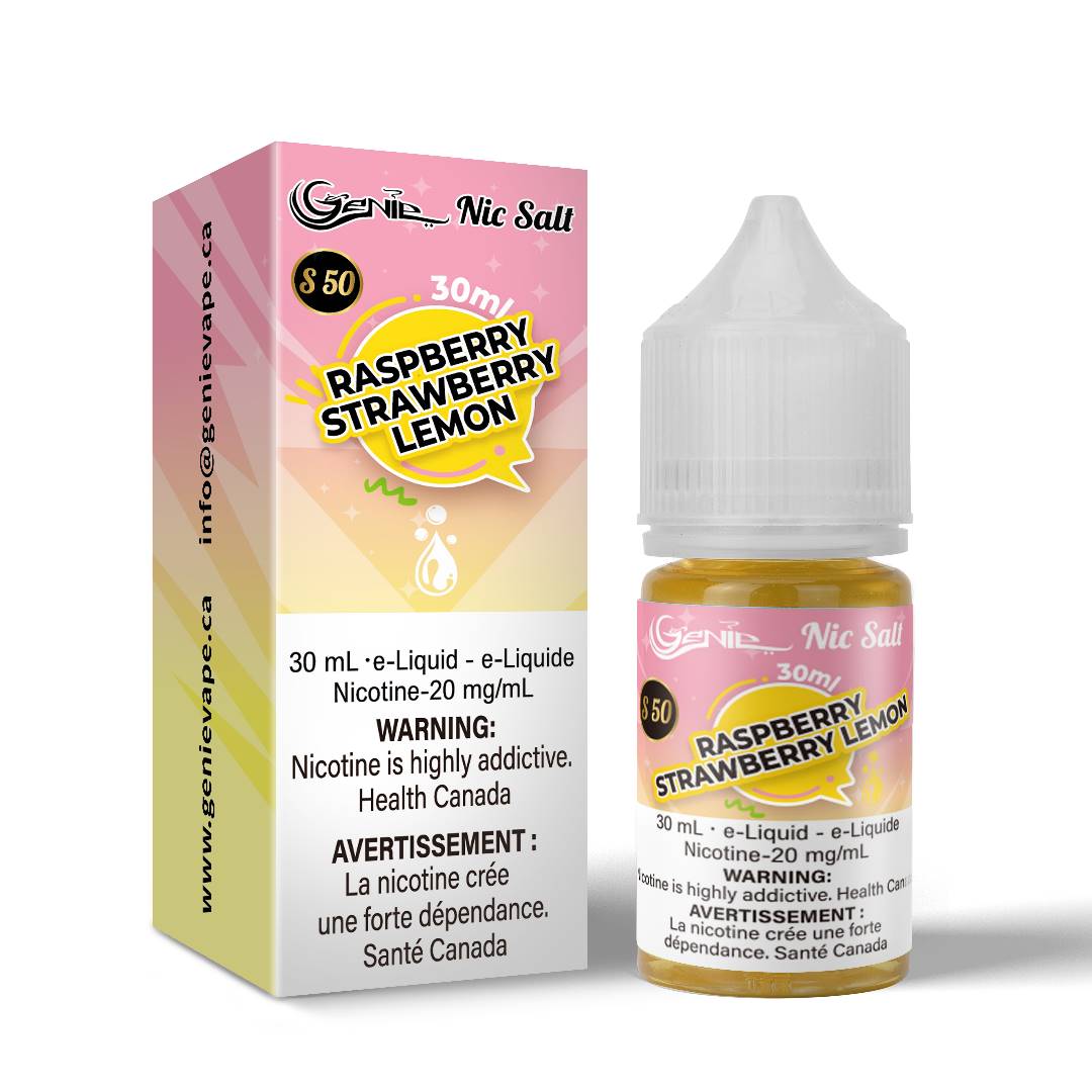 Genie Salts Raspberry Strawberry Lemon